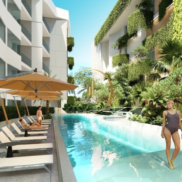 The Aqua Апартаменты - апартаменты с 1 спальней 56 кв.м!