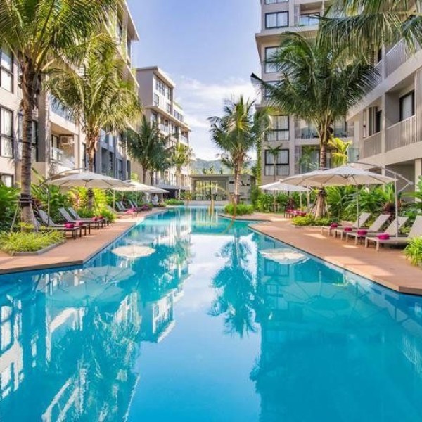 Diamond Resort - готовые трехкомнатные апартаменты 88 м  на Банг Тао!