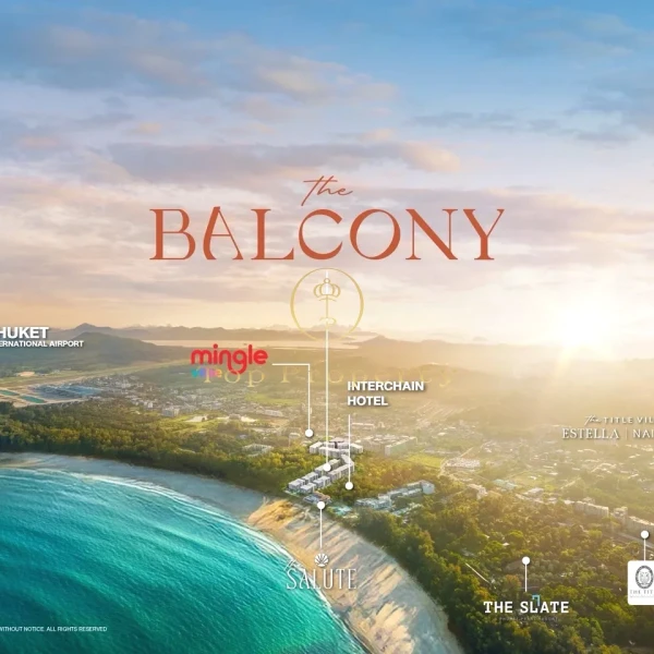 THE TITLE BALCONY – 100 метров до пляжа Най Янг